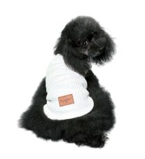 画像1: Waffle Tank white (ワッフルタンクホワイト) (1)