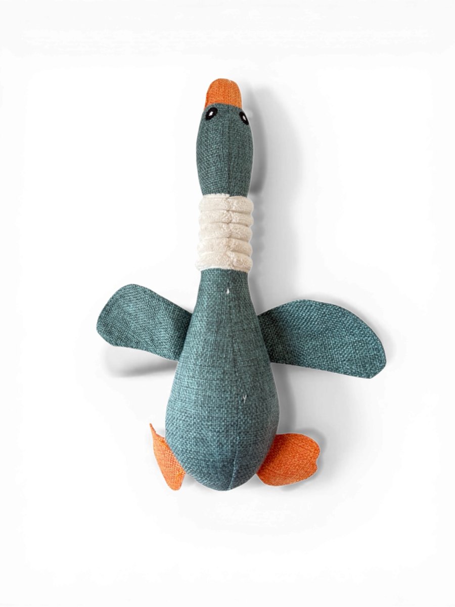 画像1: Plush Bird Dog Toy (Blue) (1)