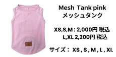 画像3: Mesh Tank pink (メッシュタンク・ピンク） (3)